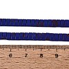Spray Painted Synthetic Non-magnetic Hematite Bead Strands G-T124-02E-1-4
