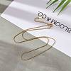 304 Stainless Steel Ball Chain Necklaces X-NJEW-JN03488-02-5