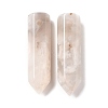 Natural White Crazy Agate Pointed Pendants G-D460-01P-2