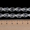 Transparent Glass Beads Strands EGLA-N013-T8mm-D01-4