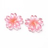 Transparent Epoxy Resin Cabochons LS-CRES-S365-22-2