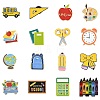 16Pcs 16 Styles Back To School Theme Enamel Pin JEWB-CJ0003-60-1
