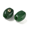 Dyed Natural White Jade European Beads GG-CBA105B-02K-G-2