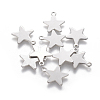 Tarnish Resistant 201 Stainless Steel Charms STAS-L233-031B-P-1