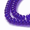 Opaque Solid Color Glass Beads Strands GLAA-A036-H23-3