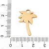 Summer Theme 304 Stainless Steel Pendants STAS-K322-04B-G-3