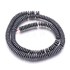 Non-magnetic Synthetic Hematite Beads Strands G-I208-03F-A-6x2mm-1