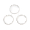 Brass Soldered Closed Jump Rings KK-K253-15E-03S-1