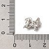 925 Sterling Silver Micro Pave Clear Cubic Zirconia Beads STER-M018-05P-3