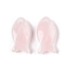 Natural Rose Quartz Pendants X-G-N342-106N-1
