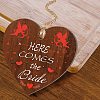 Heart with Word Wooden Hanging Plate HJEW-WH0037-013-6