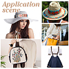 Boho Ethnic Pattern Polyester Webbing Ribbon OCOR-WH0120-61B-5