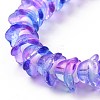 Transparent Glass Beads Strands LAMP-H061-01B-5