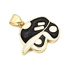 Baseball Alloy Enamel Pendants AL-CBAC8B4-01B-G-2