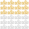 100Pcs 2 Colors Zinc Alloy Pendants FIND-SP0005-26-1