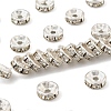 Iron Crystal Rhinestone Spacer Beads X-RB-A009-8MM-S-1