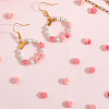 60Pcs Synthetic Shell Dyed Beads SHEL-PA0001-01B-7