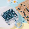 100Pcs 8mm Natural Apatite Round Beads DIY-LS0002-54-5