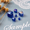Electroplate Glass Beads Strands EGLA-TA0001-03A-4