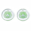 Transparent Resin Pendants RESI-N030-007C-2