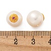 Round Natural Freshwater Pearl Beads PEAR-K009-10G-3