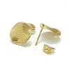 304 Stainless Steel Stud Earring Findings STAS-Q225-06G-2