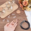 Transparent Glass Empty Bottles AJEW-NB00009-3