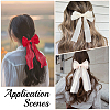 5Pcs 5 Colors Cloth Bowknot Hair Barrettes PHAR-SP0001-14-6