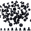 80Pcs 8 Styles Silicone Bottle Seal Plug FIND-GF0008-90-1