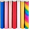 SUPERFINDINGS 7Rolls 7 Colors PET Heat Transfer Sheets DIY-FH0004-14-1