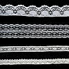 4 Styles Polyester Lace Trim OCOR-GF0005-25D-6