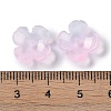 Baking Paint Glass Bead Caps GLAA-S202-04B-3