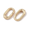 SHEGRACE Brass Spring Gate Rings XGRQ58605-753G-4