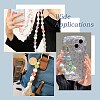 100Pcs 10 Colors Hollow Acrylic Bead Caps DIY-CJ0003-12-7