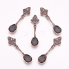Tibetan Style Alloy Big Pendants LS-TIBEP-A19597-R-FF-2