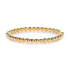 Synthetic Non-magnetic Hematite Beaded Stretch Bracelets for Men Women YP2747-4-1