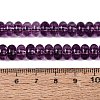 Crackle Transparent Glass Beads Strands GLAA-N074-02A-05-4