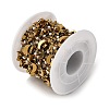Handmade 304 Stainless Steel ABS Plastic Pearl Moon Link Chains CHS-L032-10G-03-3