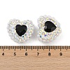 Polymer Clay Glass Rhinestone Beads CLAY-NH0001-13C-3