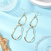 Brass Dangle Earrings EJEW-JE06182-2