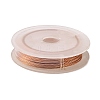 Round Copper Wire for Jewelry Making CWIR-WH0001-0.5mm-02-1-2