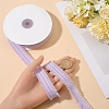 Polyester Ruffled Elastic Cord EW-WH0015-02F-3