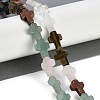 Natural & Synthetic Mixed Gemstone Beads Strands G-I369-A26-02-2