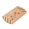 Christmas Theme Cardboard Candy Pillow Boxes CON-G017-02J-3