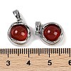 Natural Carnelian(Dyed & Heated) Charms KK-P283-51P-3