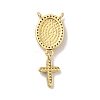 Brass Charms KK-B059-52G-3