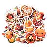 50Pcs Thanksgiving Day Cartoon Paper Self-Adhesive Picture Stickers STIC-C010-03-2