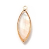 Brass Enamel Pendants X-KK-K252-10G-01-2