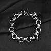 Tarnish Resistant 304 Stainless Steel Link Chain Bracelets X-BJEW-Z011-10P-1