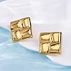 304 Stainless Steel Stud Earrings for Women EJEW-F357-03G-03-4